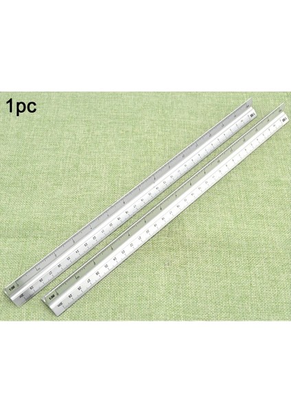 30 cm Hafif Şeffaf Üçgen Alüminyum Alaşımlı Cetvel Mimar Gümüş Doğru Mühendis Ölçeği Teknik Yüksek (Yurt Dışından) modelleri
