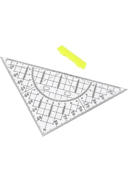 Çizim Araçları Üçgenler 22 cm Üçgen Geometri Çizim Cetvel Seti Çizim Aracı Geometri Okulu Için Şeffaf Iletki ile (Yurt Dışından)