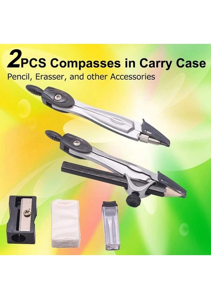 Mavi Stil Geometri Pusula Seti Taşıma Çantasında Öğrenci Matematik ve Mühendislik Için Matematik Açıölçer Seti Cetveller (Yurt Dışından) fırsatları