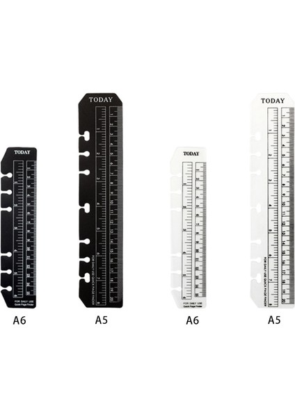 B2RC7AK500356-BK-A6 Stili A5A6 Gevşek Yaprak Cetvel Dıy Tasarım Şablonları Kapitone Esnek (Yurt Dışından) fırsatları