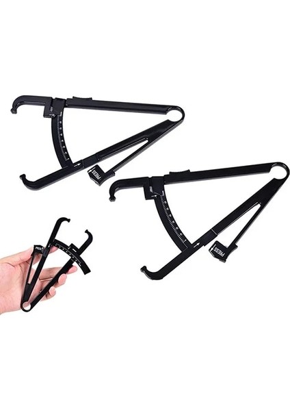 Siyah Stil Kişisel Vücut Yağ Kaliper Cilt Analiz Cihazı Ölçü Tabloları Spor Ince Sağlık Tutmak Test Cihazı Vücut Yağ Monitörü Sebum Ölçer Klasörü (Yurt Dışından) fırsatları