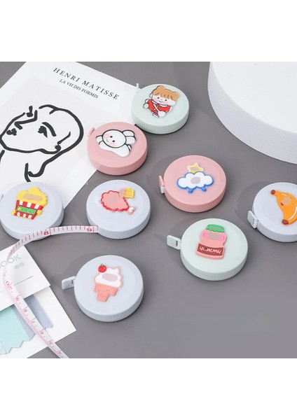 No.20 Tarzı 60 Inç Yeni Geri Çekilebilir Cetvel Mezura Dikiş Kumaş Diyet Terzi 1.5 M Rastgele Renk (Yurt Dışından) modelleri