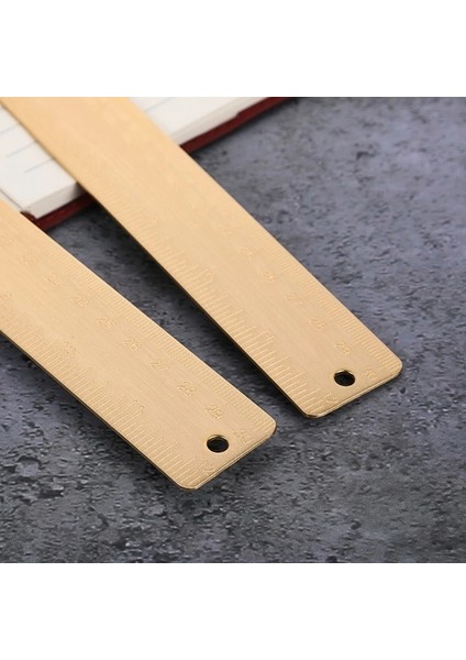 Öğrenci Okul Ofis Aracı Için 30 cm Dayanıklı Pirinç Düz Cetvel Ölçme Aracı (Yurt Dışından) fırsatları