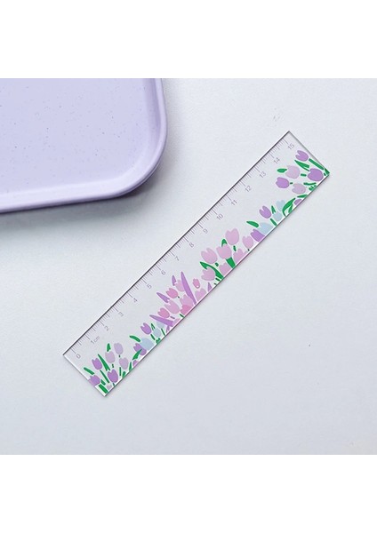 No.1 Stili 15 cm Çiçekler Cetvel Kawaii Kırtasiye Şeffaf Dıy Çizim Araçları Regla Sevimli Öğrenci Kore Kırtasiye Okul Malzemeleri Cetveller (Yurt Dışından) indirimleri