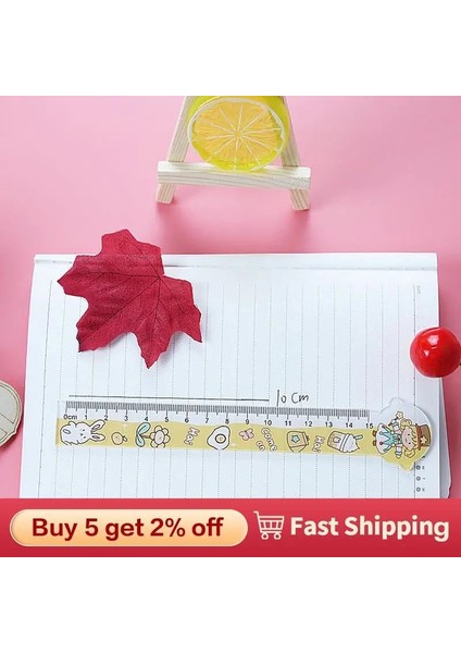 Mor Tarzı Karikatür Cetvel Çizim ve Ölçme Aracı Öğrenci Cetvel Boyama 15 cm Öğrenmek Kawaii Kırtasiye Ofis Okul Malzemeleri (Yurt Dışından) fiyatları