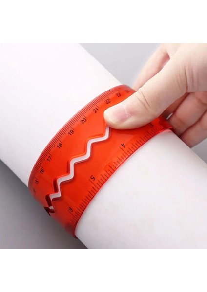 Sarı Stil 30 cm Yumuşak Cetvel Katlanabilir Şeffaf Ölçüm Cetveli Yaratıcı Kırtasiye Öğrenci Ofis Malzemeleri Çok Fonksiyonlu Dıy Çizim Araçları (Yurt Dışından) fırsatları