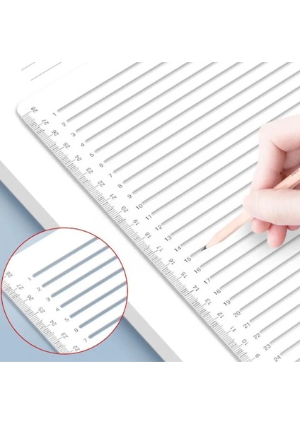 C Tarzı Plastik Düz Çizgi Cetvel Kaligrafi Şablonu ve Adres Cetveli Geometri Zarf Şablon Yazma Şablon Aracı Yazma (Yurt Dışından) fırsatları