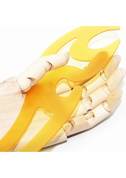 No.6 Stili Çok Fonksiyonlu Bulut Cetvel Eğri Kurulu Seti Şeffaf Akrilik Bulut Cetvel Delik Cetvel Elips Geometrik Çizim Cetveli Kostüm D (Yurt Dışından) modelleri