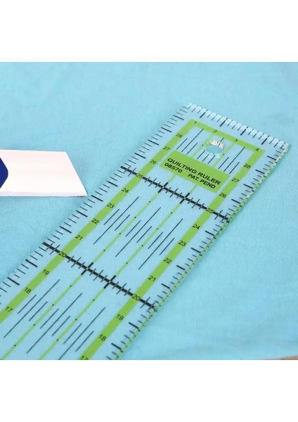 Cetvel Şeffaf Akrilik Malzeme Patchwork Cetvel Kapitone Cetvel Aracı Okul Öğrenci Ofis Kırtasiye Hediyeler (Yurt Dışından)