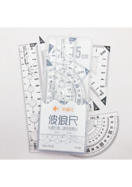 Beyaz Stil Lastic Düz Üçgen Cetvel Seti Iletki Çizim Çizim Okul Ofis Malzemeleri Öğrenci Kırtasiye (Yurt Dışından) fırsatları