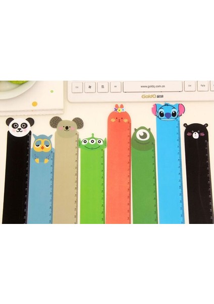 Panda Tarzı Yeni Sevimli Yaratıcı Karikatür Hayvan Serisi Pvc Düz Cetveller Çizim Şablonu Çocuk Okul Hediye Için Kore Papelaria (Yurt Dışından) modelleri