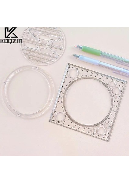 A4 Stili Elips Springhall Açısı Geometrik Çizim Şablonu Daire Yapıcı Çizim Cetveli Çok Fonksiyonlu Çizim Cetveli (Yurt Dışından) indirimleri