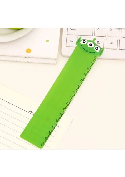 Sangan Tarzı Yeni Sevimli Yaratıcı Karikatür Pvc Hayvan Düz Cetvel Çizim Şablon Kitap Ayracı Çocuk Okul Hediye Için Kore Papelaria (Yurt Dışından)