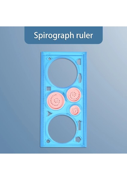 G Tarzı Çok Fonksiyonlu Geometrik Fonksiyon Cetvel Seti Matematik Çizim Şablonu Ölçme Aracı Öğrenci Okul Ofis Malzemeleri Için (Yurt Dışından)