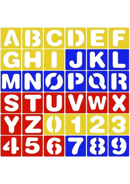 Alfabe Stili 1 Takım Alfabe Numarası Çizim Şablonu Cetvel Plantillas Para Dibujo Okul Dıy Çizim Aracı Kırtasiye Papelaria Hediye (Yurt Dışından) fiyatları