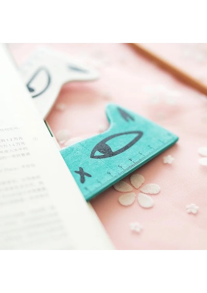 Fensemaomi Stili Lot Sevimli Yaratıcı Kedi Ahşap Cetveller Kawaii Sevimli Kız Çizim Şablon Dantel Dikiş Cetvel Kırtasiye Ofis Okul (Yurt Dışından) indirimleri