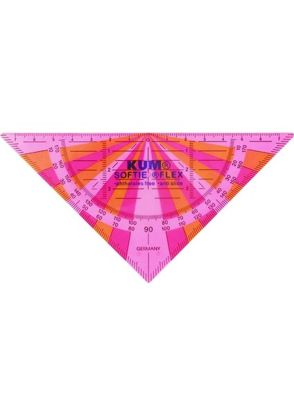 Kırmızı Stil Almanya Kum Oftie Flex 16CM Esnek Kaymaz Şeffaf Çok Renkli Çevre Koruma Seti Kare (Yurt Dışından)