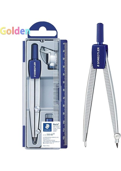NO.55060 Stili Staedtler Pusulalar Profesyonel Çizim Seti 550 Alüminyum Alaşımlı Yüksek Hassasiyetli Tasarım Makine Mühendisliği Çizim Araçları (Yurt Dışından)
