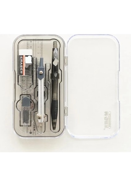 Kırtasiye Sekiz Parçalı Takım Elbise, Pusula, Üçgen Cetvel, Cetvel, Kalem, Lastik, Iletki, Öğrenciler Için Boyama Araçları (Yurt Dışından) fırsatları