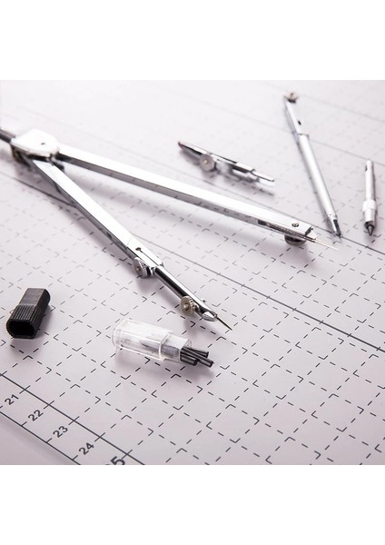 Bir Stil Paslanmaz Çelik Çizim Geometri Pusula Seti ve Öğrenci Matematik Çevreleri Kırtasiye Okul Malzemeleri Öğrenci Için Yedekler (Yurt Dışından) fiyatları