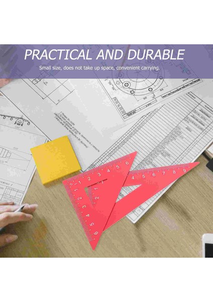 Gümüş Tarzı 4 Paket Geometri Seti Metal Üçgen Cetvel Iletki Gümüş Takım Elbise Seti Matematik Iletki Çocuklar Için Okul ve Ofis Malzemeleri (Yurt Dışından) modelleri