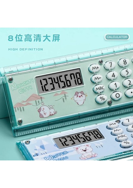Sarı Tarzı Öğrenci Cetvel Hesap Makinesi Düz Cetvel Kawaii Kırtasiye Komik Çizim Hediye Kore Ofis Okul Measurin Öğrenci Hesap Makinesi (Yurt Dışından) modelleri