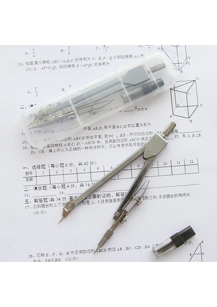 Metal Ressamlığı Araçları Çizim Matematik Okul Pusulalar Kalem Dolum Kırtasiye Öğrencileri Eğitim Aracı Malzemeleri ile Set (Yurt Dışından) fiyatları