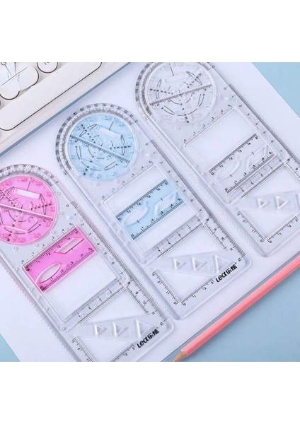 C Tarzı Dönebilen Hızlı Çizim Şablonu Cetvel Sanat Inşaat Mimarı Matematik Stereo Geometri Elips Çizim Ölçme Ölçeği (Yurt Dışından) modelleri