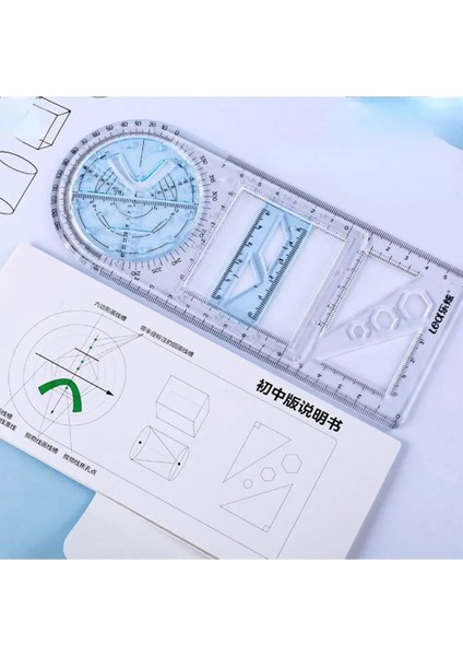 C Tarzı Dönebilen Hızlı Çizim Şablonu Cetvel Sanat Inşaat Mimarı Matematik Stereo Geometri Elips Çizim Ölçme Ölçeği (Yurt Dışından) fırsatları
