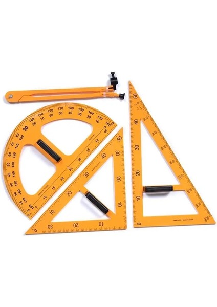F Tarzı Et Çok Işlevli Öğretim Cetvel Seti Üçgen Pusulalar Iletki Ölçüm Cetveli Matematik Sanat Yeni (Yurt Dışından) fiyatları