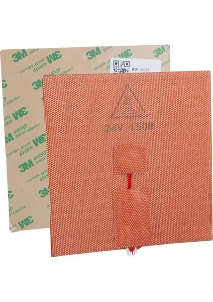 Turuncu Tarzı Silikon Isıtıcı Ped 24V 150W 3D Yazıcı Isıtma Plakası 150XV 150W 3D Yazıcı Isı Yatak Isıtma Plakası Arka Tutkal ile (Yurt Dışından) fırsatları