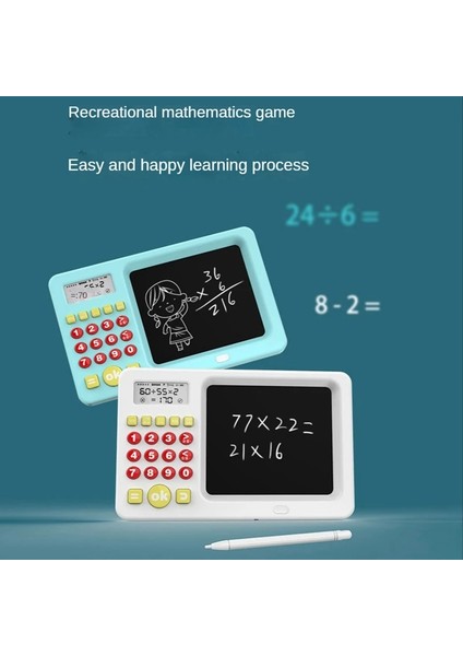 Beyaz Stil 2 Çocuğun Matematik Ağzı Hesaplama Aydınlanma Erken Eğitim Hesap Makinesi Düşünme Eğitimi Yazı Defteri (Yurt Dışından) fiyatları