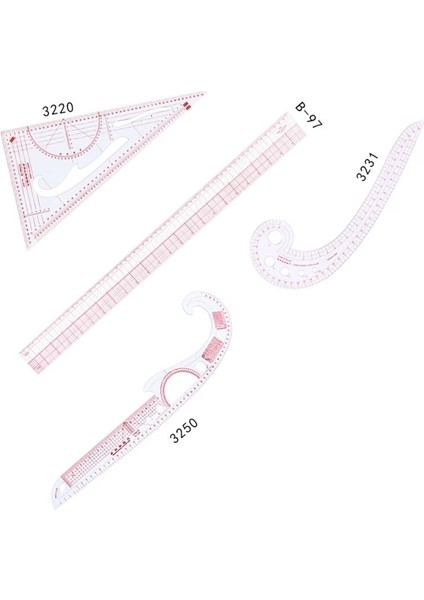 NO.6301 Tarzı Dikiş Fransız Eğrisi Metrik Şekilli Cetvel Konfeksiyon Cetveli Dikiş Terzilik Desen Tasarım Dıy Giyim Çizim Şablonu (Yurt Dışından) modelleri