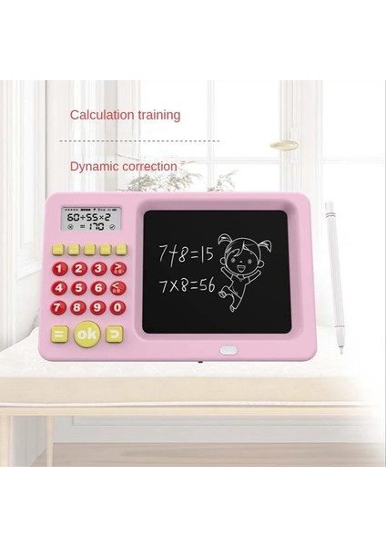 Beyaz Stil 2 Çocuğun Matematik Ağzı Hesaplama Aydınlanma Erken Eğitim Hesap Makinesi Düşünme Eğitimi Yazı Defteri (Yurt Dışından) fırsatları