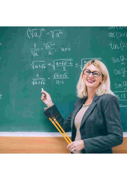 Turuncu Tarzı Öğretmenler ve Öğrenciler Için Geometri Pusulası Seti - Hassas Çember Oluşturucu ve Çizim Aracı (Yurt Dışından) modelleri