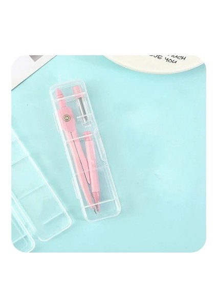 Pembe Tarzı Değiştirilebilir Kurşun Kalem ve Kutu ile Pusulalar Öğrenci Sınavı Metal Çizim Pusulalar Çizim Araçları Matematik Öğrenci Kırtasiye (Yurt Dışından)