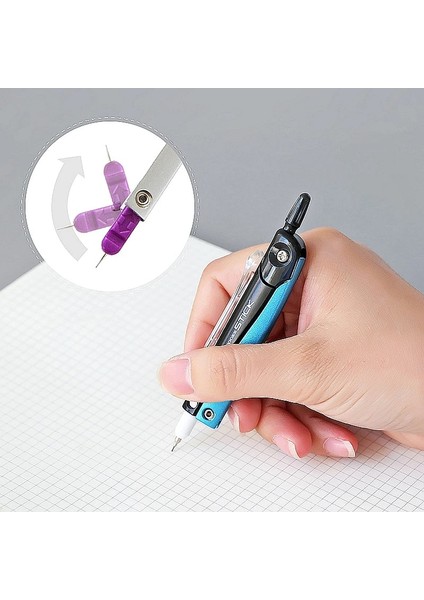 Gri Tarzı Öğrenci Çelik Çizim Pusulalar Matematik Geometri Araçları Daire Öğrenci Çizim Malzemeleri Için Okul Malzemeleri (Yurt Dışından)