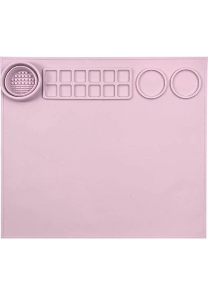 Pembe Tarzı El Sanatları Için Silikon Boyama Matı Reçine Döküm Için Büyük Silikon Mat Suluboya Karışık Medya Için Büyük Silikon Levhalar (Yurt Dışından)