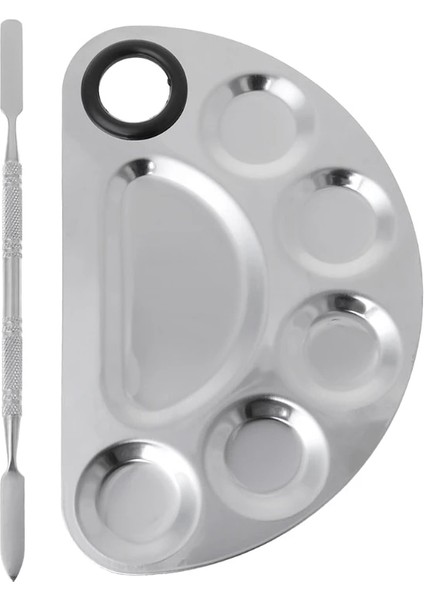 W3JD5AC1101190-05 Tarzı Paslanmaz Çelik Boya Paleti Tepsisi Karıştırma Çubuğu Spatula Seti Nail Art Kaynağı Sc W3JD Için (Yurt Dışından) indirimleri