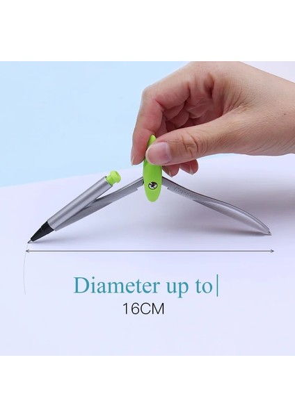 Takılabilir Kalem Pusula Stili Haritalanmış Matematik Geometri Araçları Çalışma Pusulaları Mevcuttur Kurşun Kalem Çizim Pusula Teknik Hassas Çizim Seti Metal Dayanıklı (Yurt Dışından)