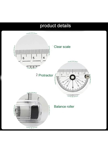 15CM Tarzı Çok Fonksiyonlu Geometrik Cetveller Açı ve Daire Oluşturucu Çizim Geometrik Çizim Şablonu Ölçme Cetveli (Yurt Dışından) fiyatları