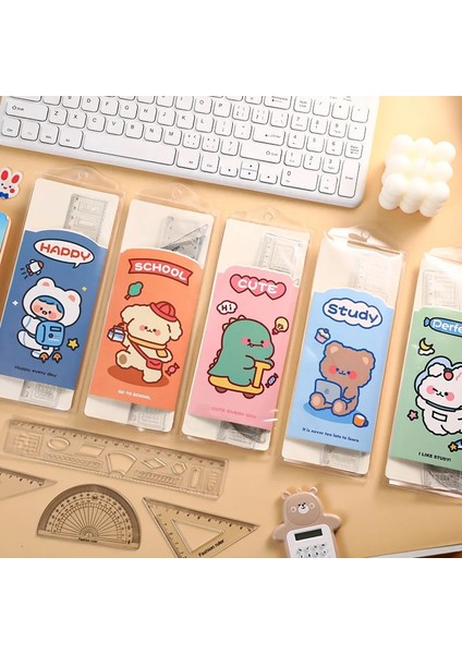 No.8 Tarzı 1 Parça 20CM4 In 1 Şeffaf Cetvel Düz Izgara Cetvel Iletki Kırtasiye Seti Çocuklar Öğrenciler Için Hediye Ofis Okul Malzemeleri (Yurt Dışından) fiyatları