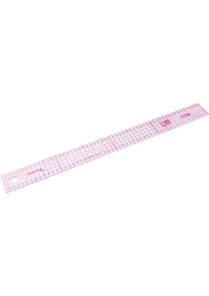 2 Adet Tarzı Plastik Dikiş Kuyruğu cm Paylaşımlı Çift Taraflı Metrik Düz Cetvel Şeffaf Kıstas Patchwork Kumaş Kesme Cetveli (Yurt Dışından) fırsatları