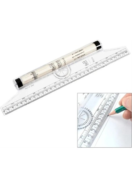 15CM Tarzı 1 Adet Çok Fonksiyonlu Çizim Aracı Rulo Çekme Cetveli Metrik Haddeleme Cetvel Temizle Paralel Haddeleme Cetvel Açıları Çizgi Cetveli (Yurt Dışından) fırsatları