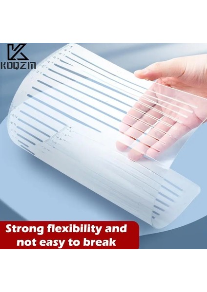 1 Adet Tarzı Kaligrafi Şablonu ve Cetvel Şablonu Yazma Düz Çizgi Temizle Cetvel Yazma Aracı Geometri Şablonu Zarf Kılavuzu (Yurt Dışından) fiyatları