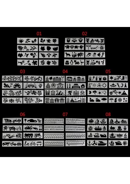 No.3 Tarzı Et Çocuklar Plastik Çizim Şablonu Cetveller Şablonlar Dıy Boyama Dıy Yapımı Okul Kaynağı Araçları Zanaat (Yurt Dışından) modelleri