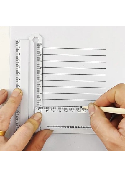 Mple Tarzı 30 cm Beyaz Dikdörtgen Cetvel Iletki Öğrenci Kırtasiye Çizim Aracı Malzemeleri (Yurt Dışından)