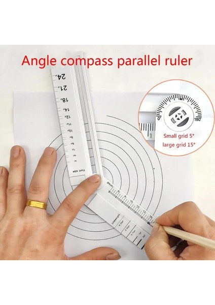 Mple Tarzı 30 cm Beyaz Dikdörtgen Cetvel Iletki Öğrenci Kırtasiye Çizim Aracı Malzemeleri (Yurt Dışından) fırsatları