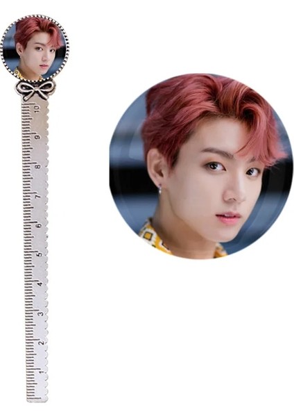 No.4 Stili 10 cm Metal Cetvel Sanat Çizim Malzemeleri Ordu Bomba Kpop Boys - V Jung Kook Jımın Rm Suga Jın J Hope - K-Pop Albümü Kendinizi Sevin (Yurt Dışından) fırsatları