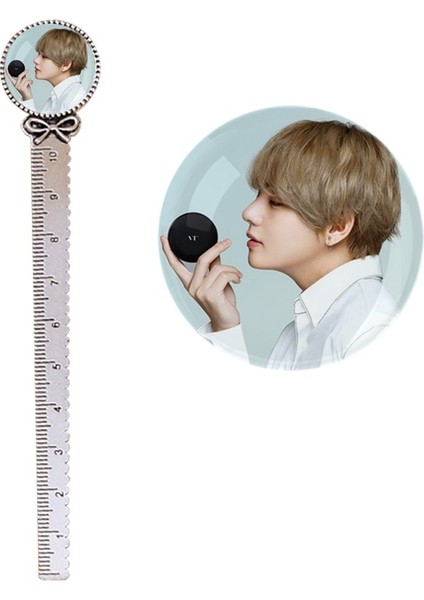 No.4 Stili 10 cm Metal Cetvel Sanat Çizim Malzemeleri Ordu Bomba Kpop Boys - V Jung Kook Jımın Rm Suga Jın J Hope - K-Pop Albümü Kendinizi Sevin (Yurt Dışından) indirimleri